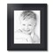 ArtToFrames 15x18" Matted Picture Frame with 11x14" Single Mat Photo Opening Framed in 1.25" Black and 2" Mat (FWM-3926-15x18)